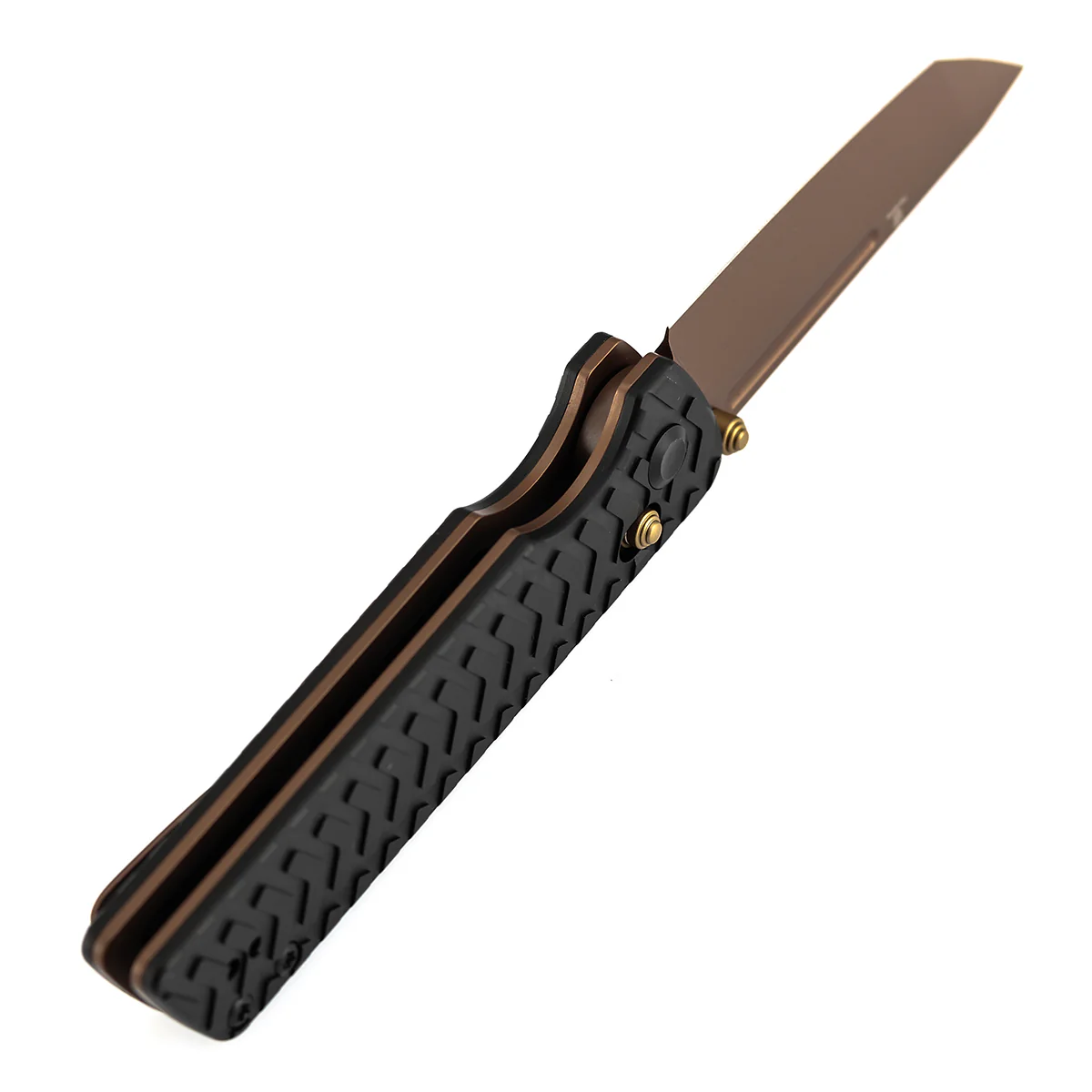 Tenable Anomaly Cross Bar Lock Knife | 3.14" Nitro-V | Black Aluminum | Pinkerton Knives Design- B2038V2 - Image 4
