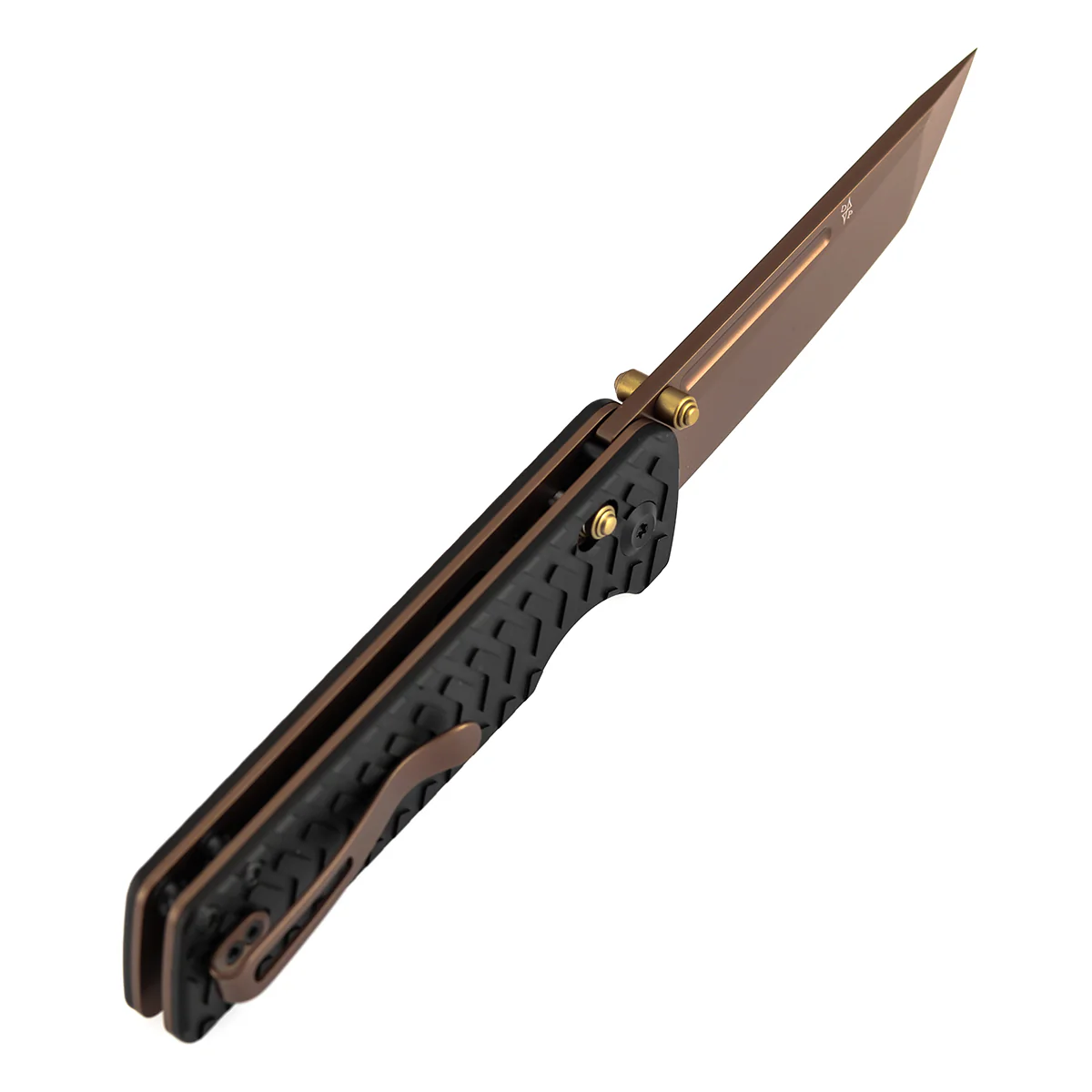 Tenable Anomaly Cross Bar Lock Knife | 3.14" Nitro-V | Black Aluminum | Pinkerton Knives Design- B2038V2 - Image 5
