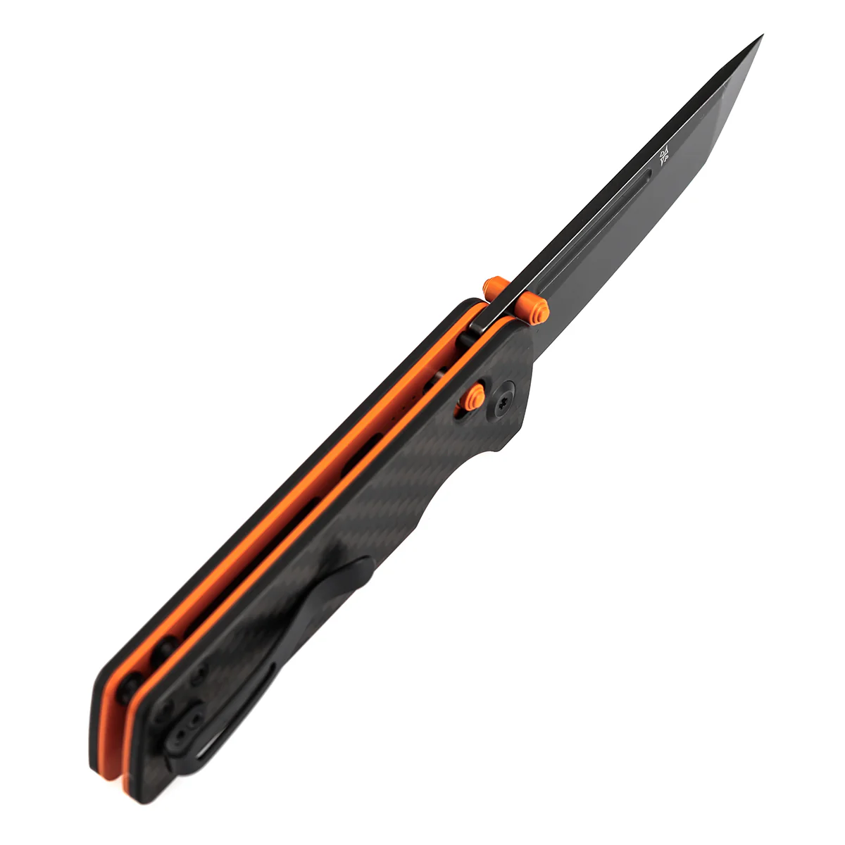 Tenable Anomaly Crossbar Lock | 3.14" Blackwash Nitro V |  Twill Carbon Fiber & G10 | Pinkerton Knives - B2038V4 - Image 5
