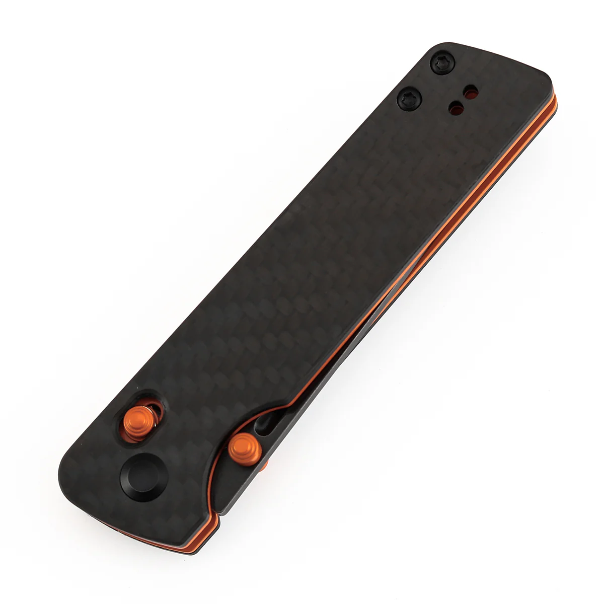 Tenable Anomaly Crossbar Lock | 3.14" Blackwash Nitro V |  Twill Carbon Fiber & G10 | Pinkerton Knives - B2038V4 - Image 6