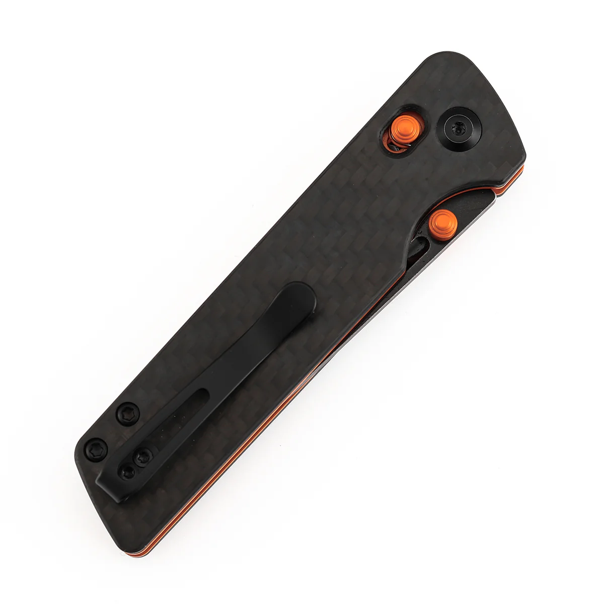 Tenable Anomaly Crossbar Lock | 3.14" Blackwash Nitro V |  Twill Carbon Fiber & G10 | Pinkerton Knives - B2038V4 - Image 7