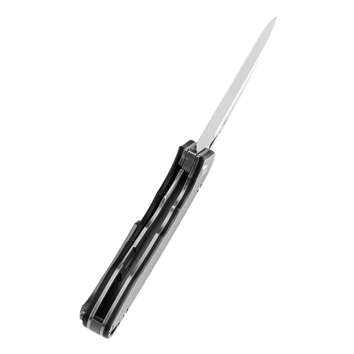 Tenable Bömbur Folding Knife Twill Carbon Fiber Handle (3.53'' Stonewashed D2 Blade) Midgards Messer Design--T1054A3 - Image 5
